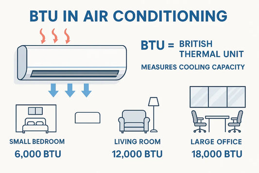 ¿Qué son los BTU en Aires Acondicionados?