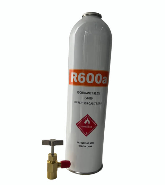 Bombona De Refrigerante R600a 400gr Con Llave