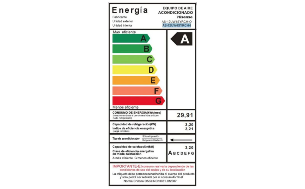 Condensadora Multi Split Hisense UE AMW4-274RJCU4RAA