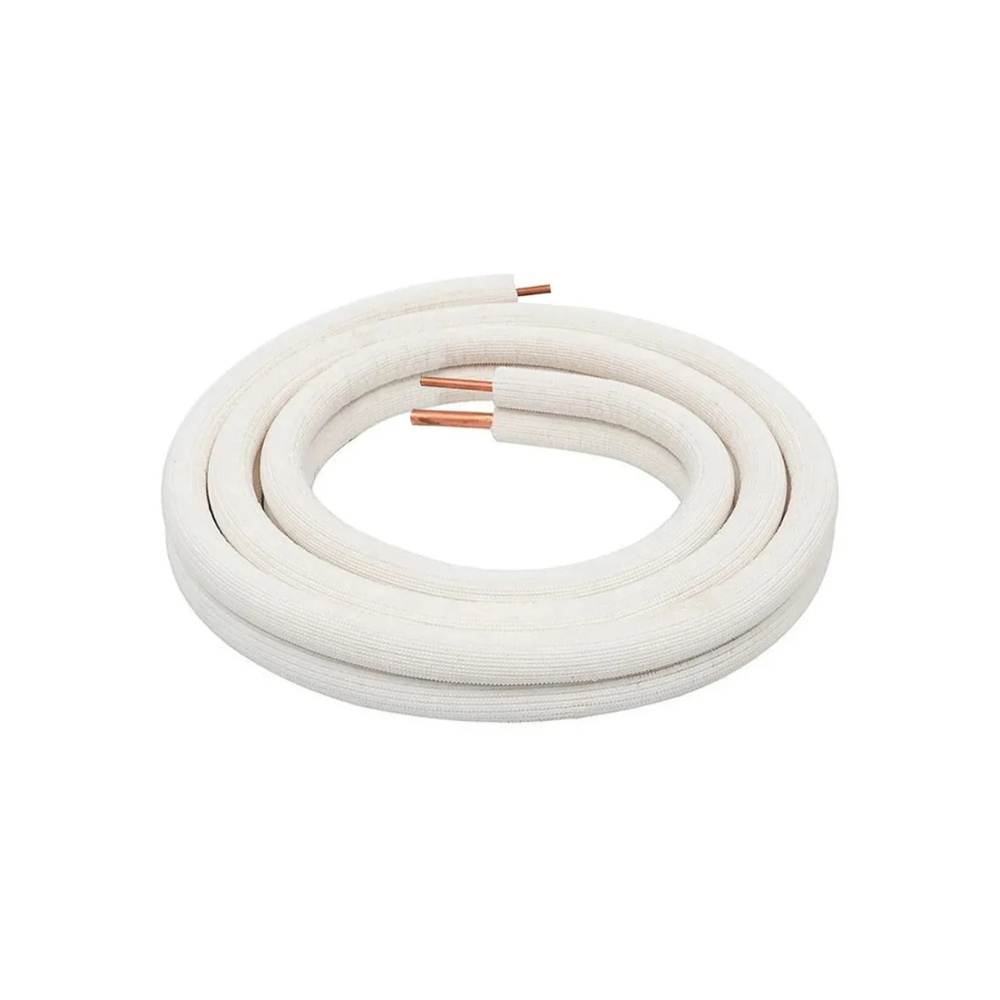 Kit Tubería Aire Acondicionado 1/4 - 3/8 4Mts Sin Tuerca