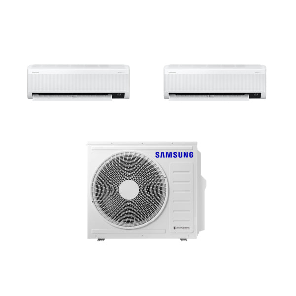 Aire Acondicionado Multi Split Samsung Wind-Free Inverter 12.000X2+18000X2Btu