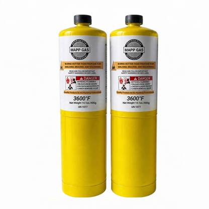 Gas MAPP 400grs para Soldadura x 2 unidades