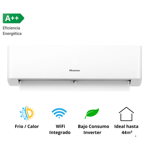 Aire Acondicionado 22000 BTU Hisense Inverter