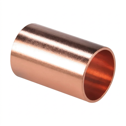 Copla de cobre 1/4 para tuberia recocida