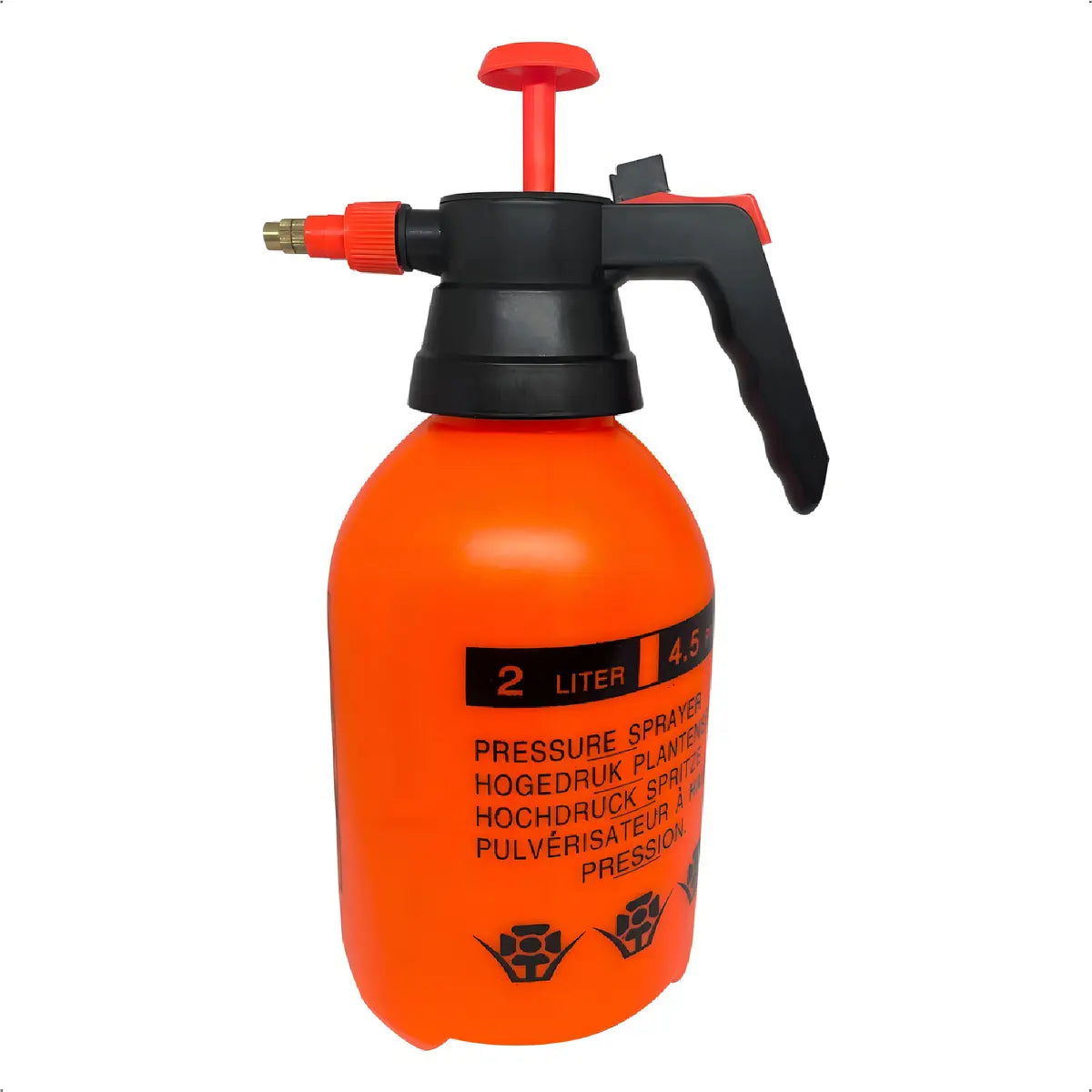 Pulverizador Rociador Plastico A Presión 2 Lt