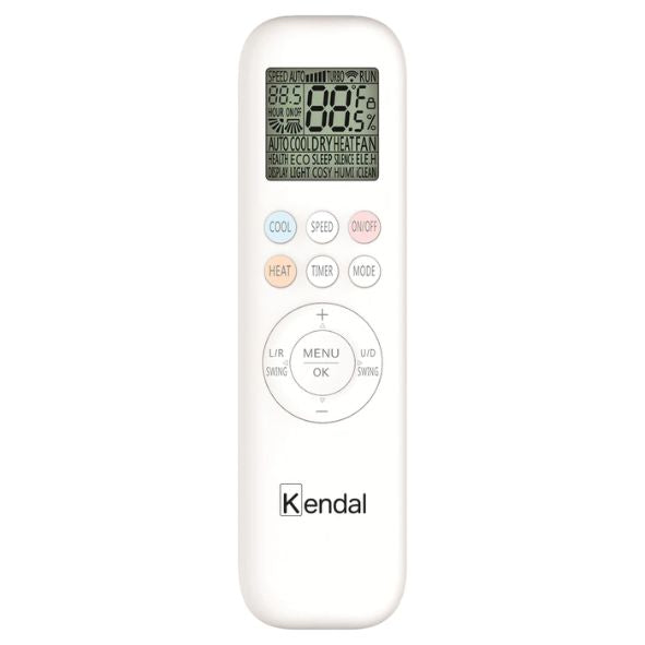 Aire Acondiconado kendal black mirror split muro 18000btu Inverter
