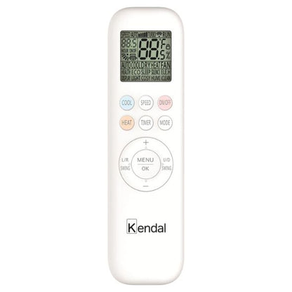 Aire Acondiconado kendal black mirror split muro 18000btu Inverter