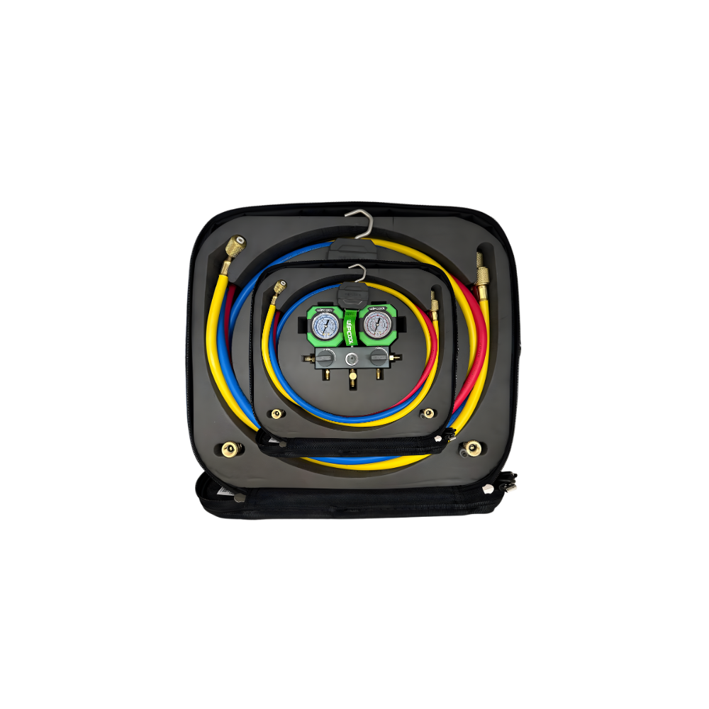 Manifold Wipcool Con Maletin R22, R410, R32