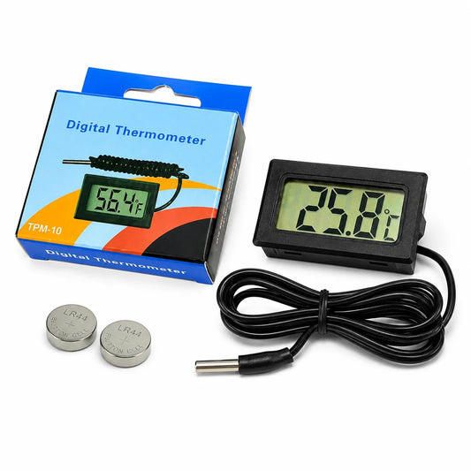 Termómetro Digital Con Sonda -50 A 110 c + Pilas