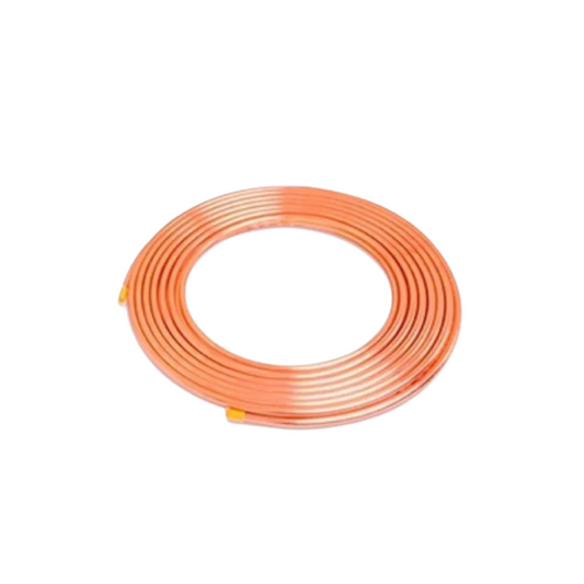 Tuberia de Cobre Recocido 3/4 por Rollo 15mts