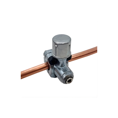 Válvula Pinche Para Refrigeración 1/4 - 3/8.