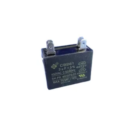 Capacitor.3 Mf Rectangular 2+2P