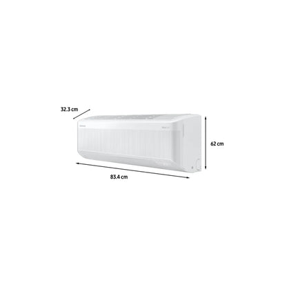 Aire Acondicionado Samsung Split Muro Inverter Wind Free 12.000 Btu